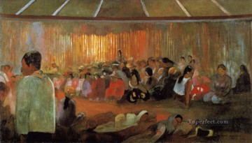 Choza de canciones Paul Gauguin Pinturas al óleo